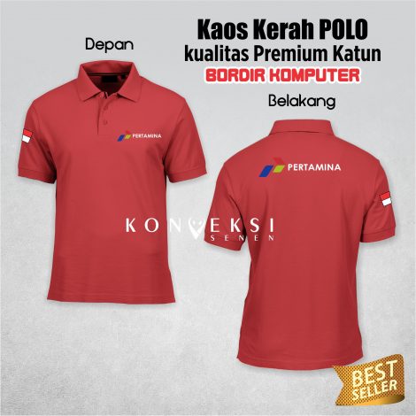 Kaos_pertamina_Merah