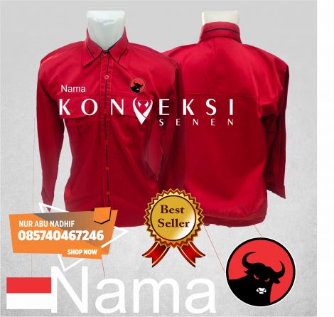 kemeja_pdi_panjang